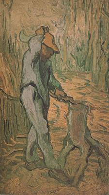 Vincent Van Gogh The Woodcutter (nn04) china oil painting image
